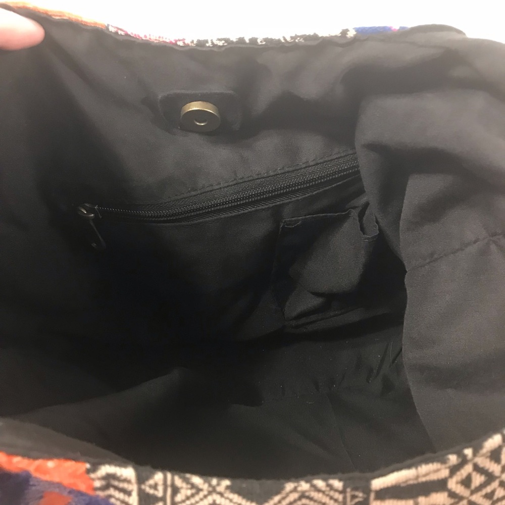 Boho Over The Shoulder Tote - Picture 4 of 5